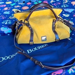 Dooney & Bourke Medium Suede Florentine Satchel